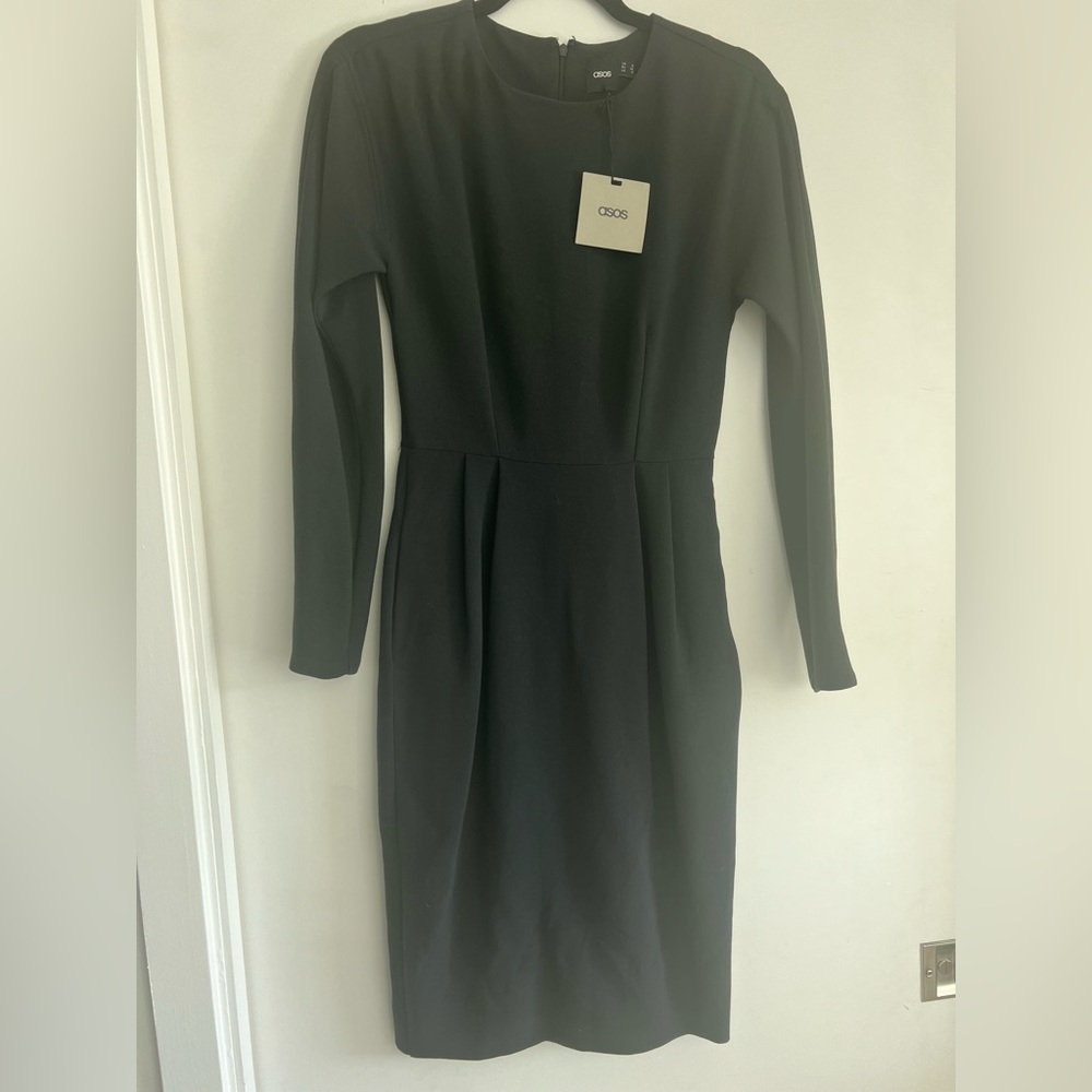 ASOS Black Women's Midi Dress